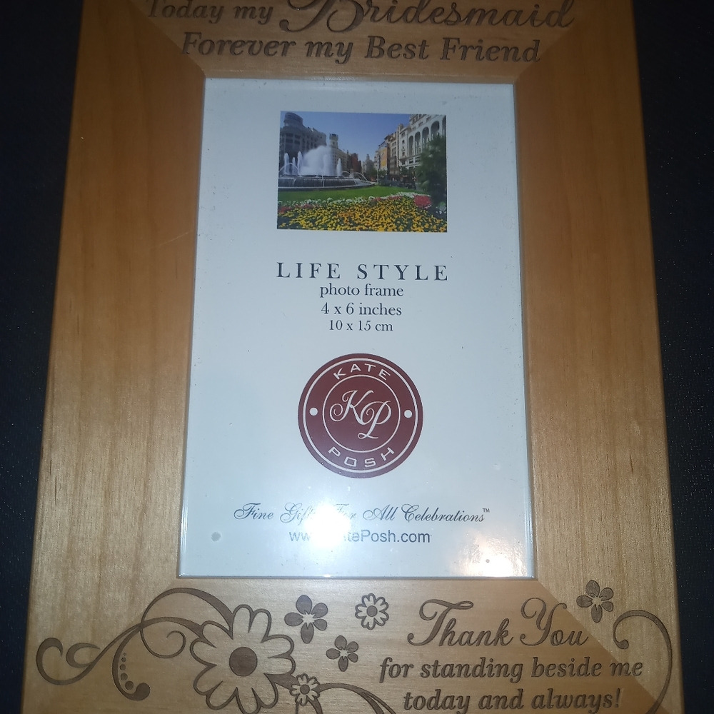 Kate Posh picture frame